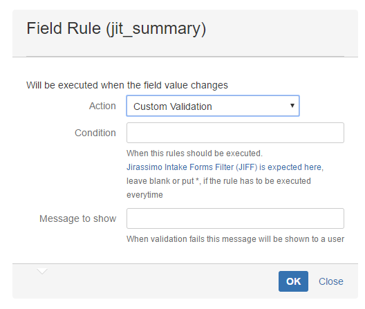 Form Validation Raley Add Ons Raley Addons For Jira Amp